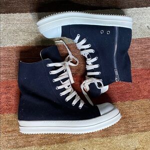 Rick Owen’s high top sneakers
